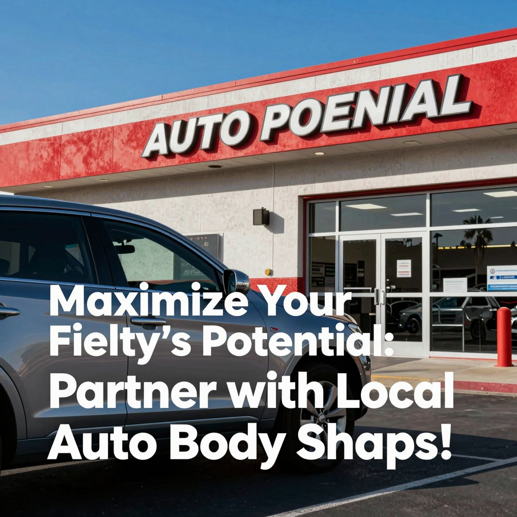 Maximize Your Fleet's Potential: Partner with Local Auto Body Shops!