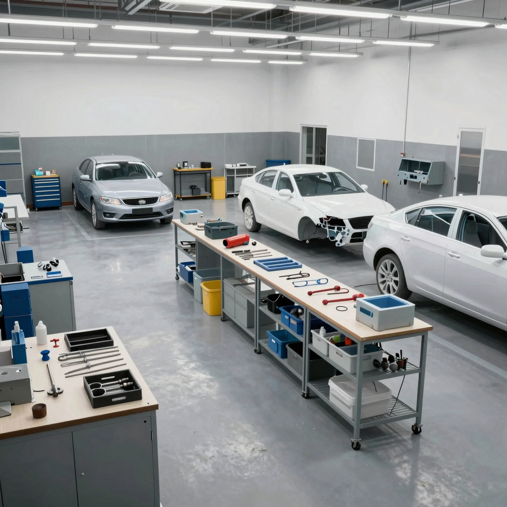 Auto Body Repair Workshop