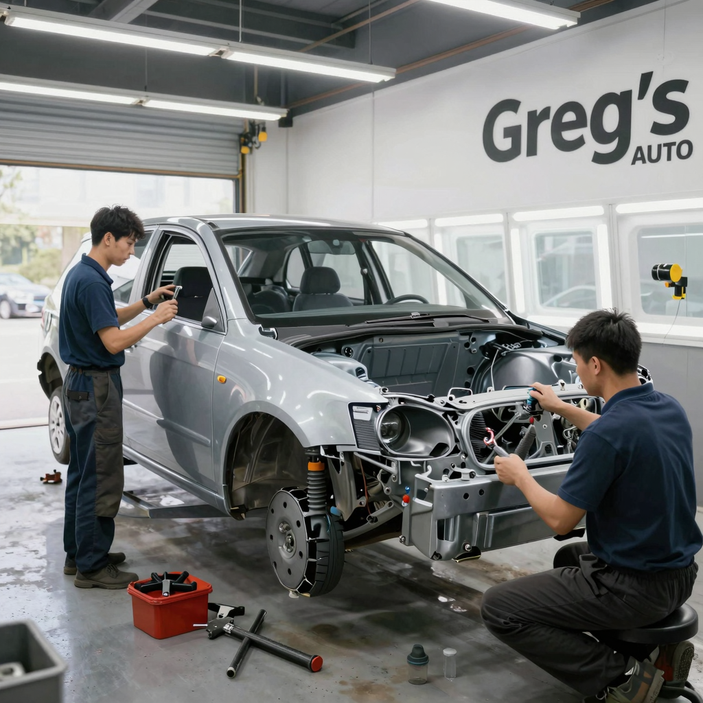 Vehicle Repair at Greg's Auto Body