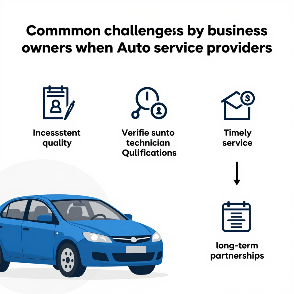 Challenges in Choosing Auto Service Providers