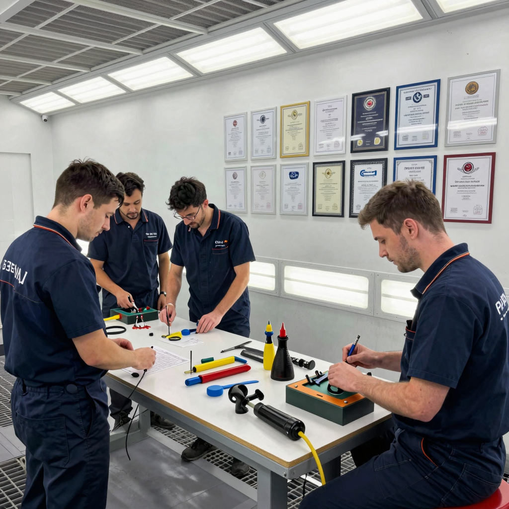 Professional Auto Body Repair Team