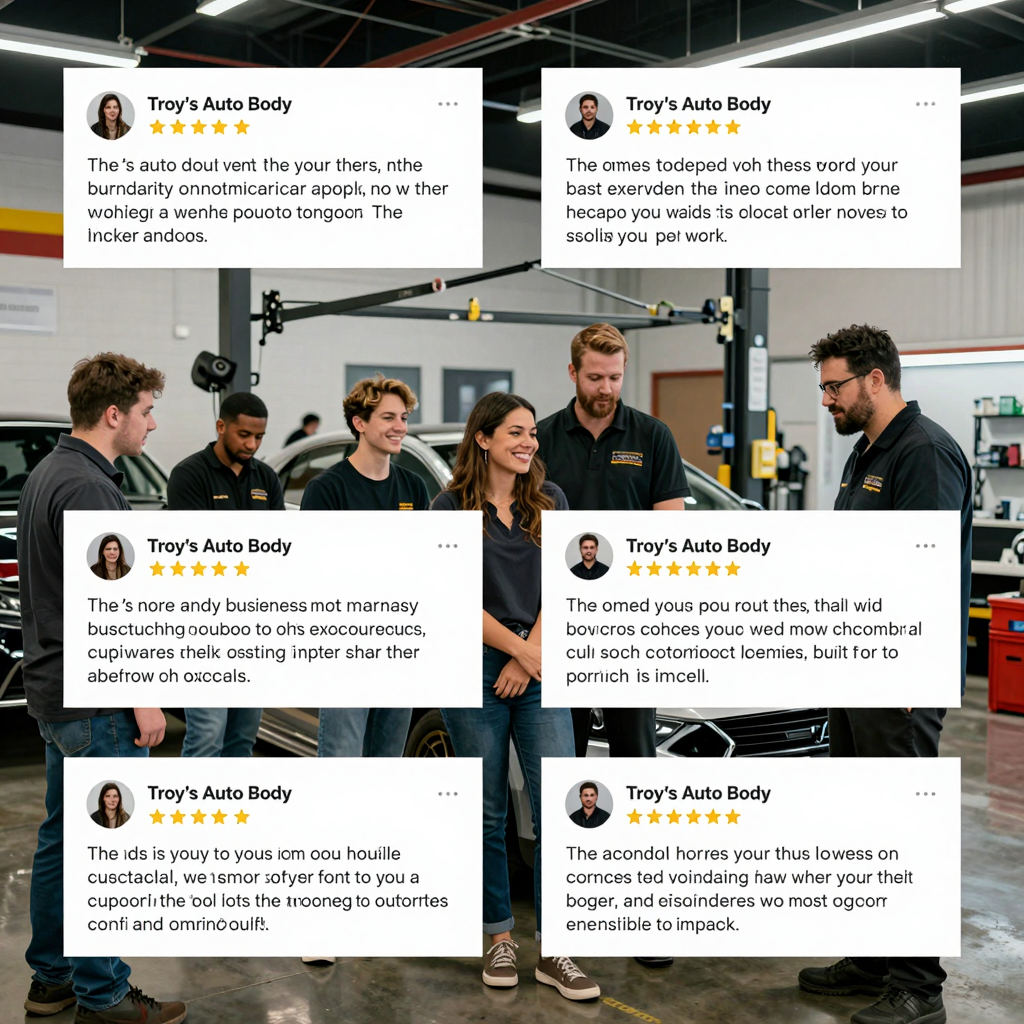 Customer Testimonials for Troy's Auto Body