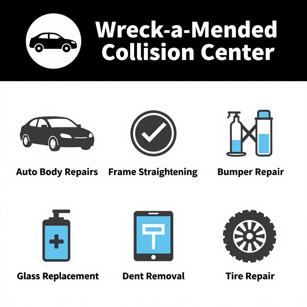 Services Offered by Wreck-a-Mended Collision Center