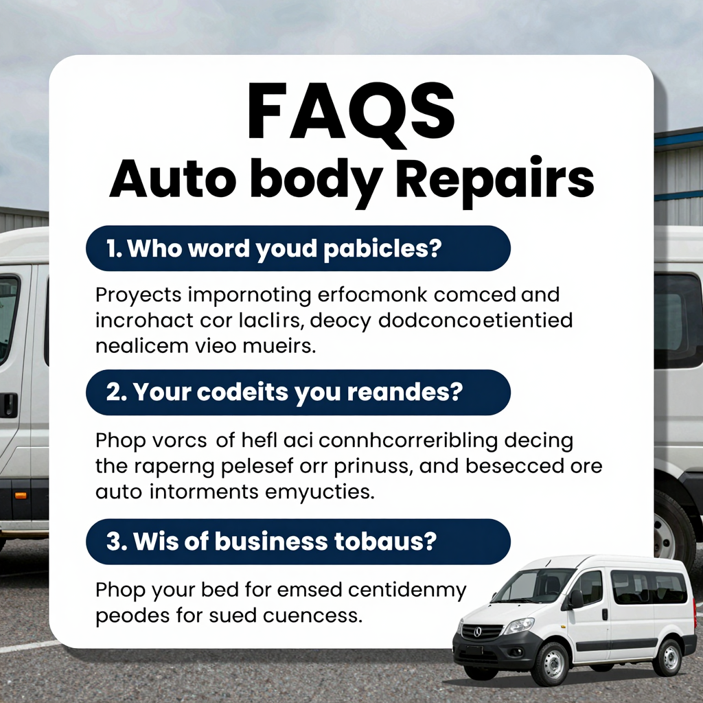 Auto Body Repairs FAQ