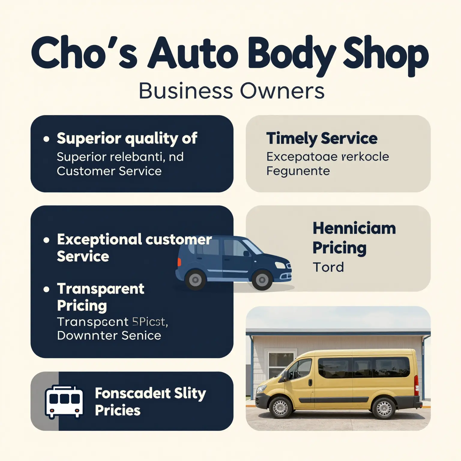 Benefits of Cho's Auto Body Shop