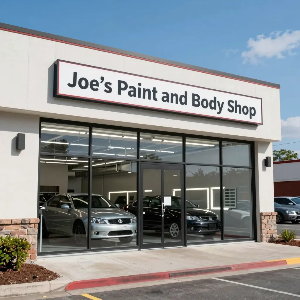Joe's Paint and Body Shop