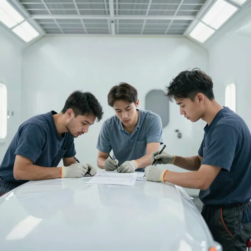 Wilson's Auto Body Team