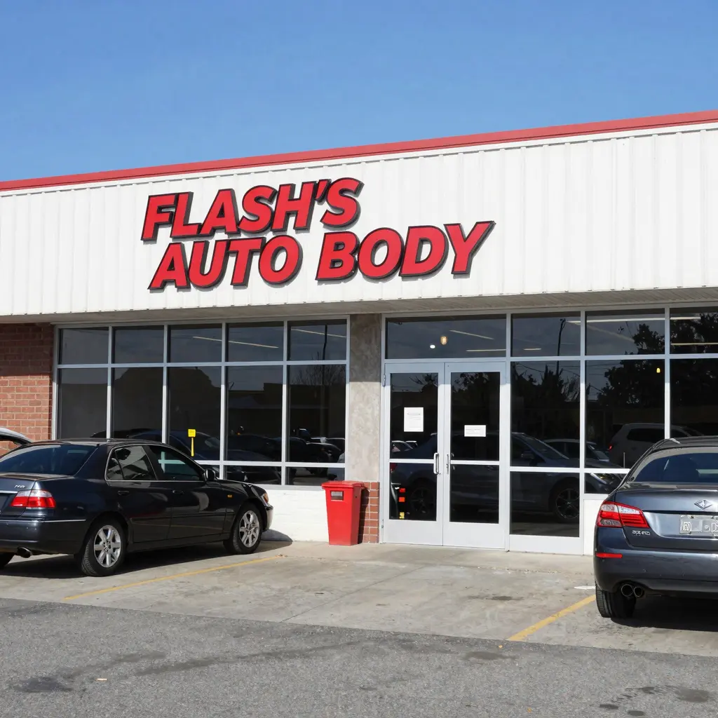 Flash's Auto Body Location